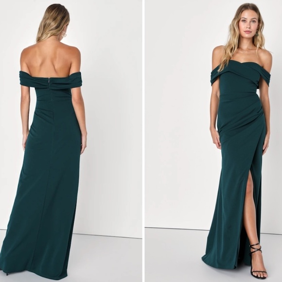 LULU's Sexy Chic Elegant Sophisticated Prom Wedding Formal Event Maxi - Picture 3 of 5